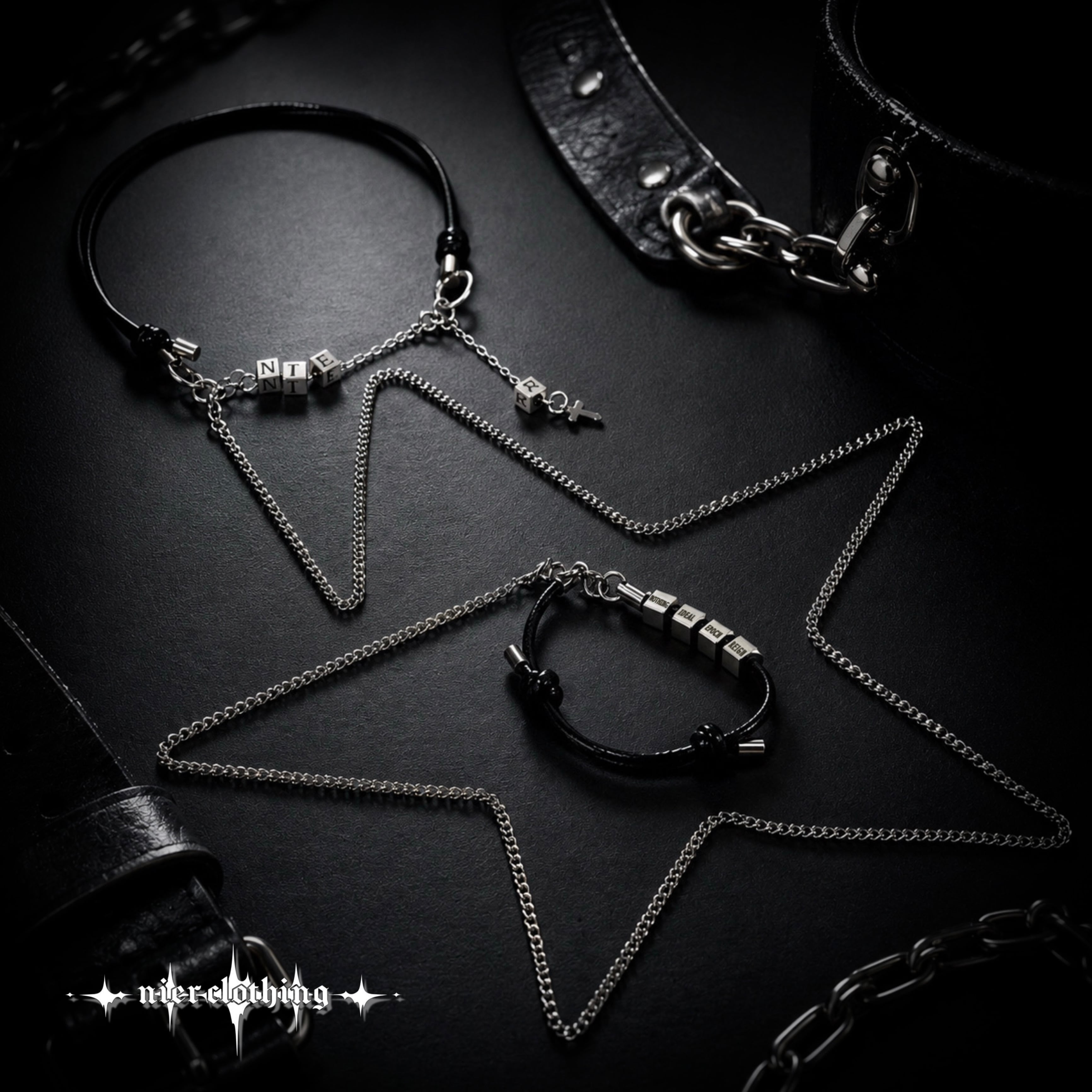先着50点限定60%OFF》CHAIN CONNECT 2WAY BRACELET & NECKLACE | NIER