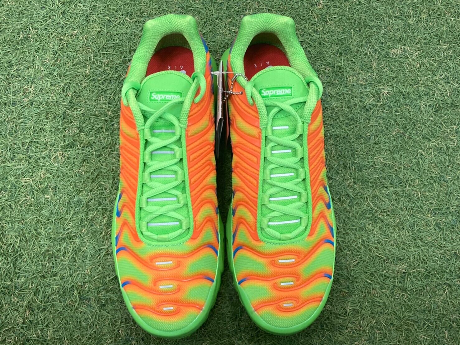 Supreme × NIKE AIR MAX PLUS GREEN DA1472-300 27.5cm 85549 | BRAND  