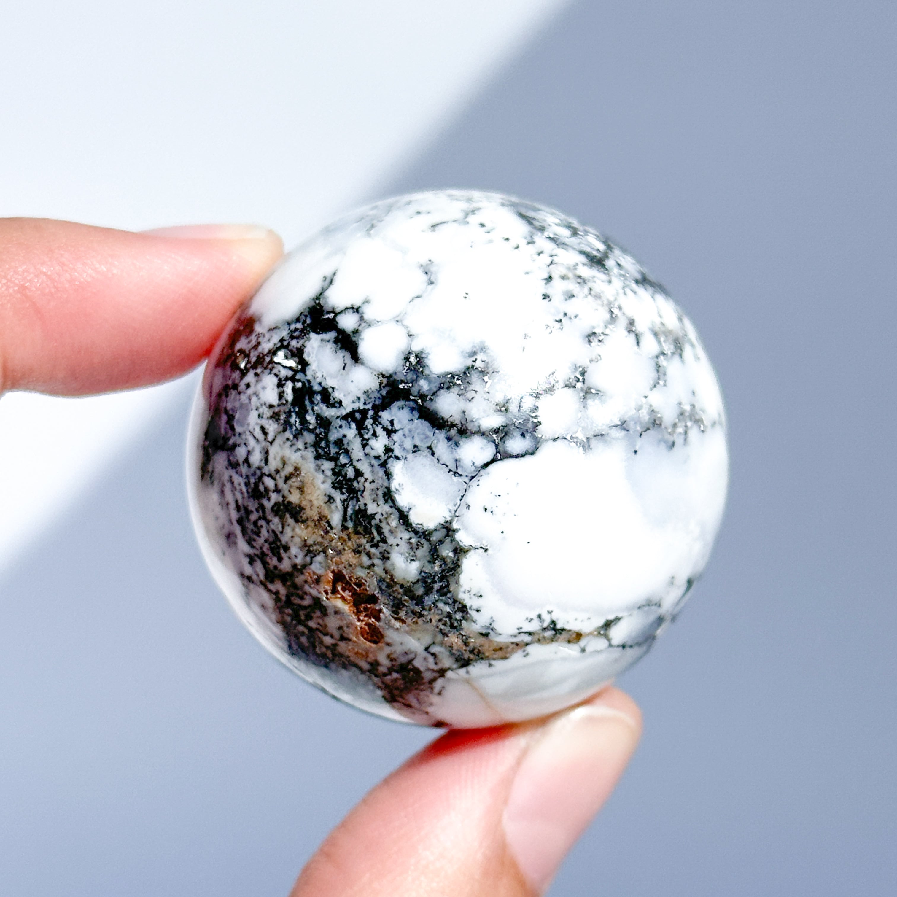 あんこ　天然石 天然石 スーパーセブン8.5mm玉ブレスレット 内周16.1cm