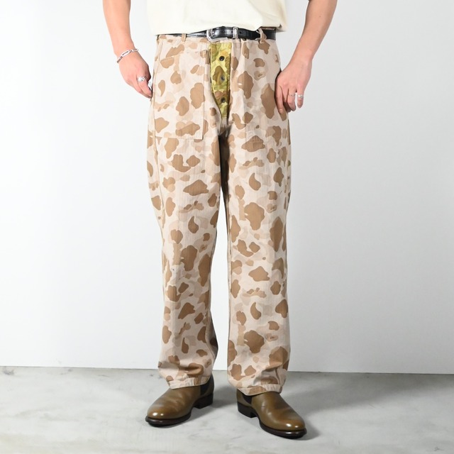 BOWWOW / DUCK HUNTER CAMO FIELD PANTS (裏側)