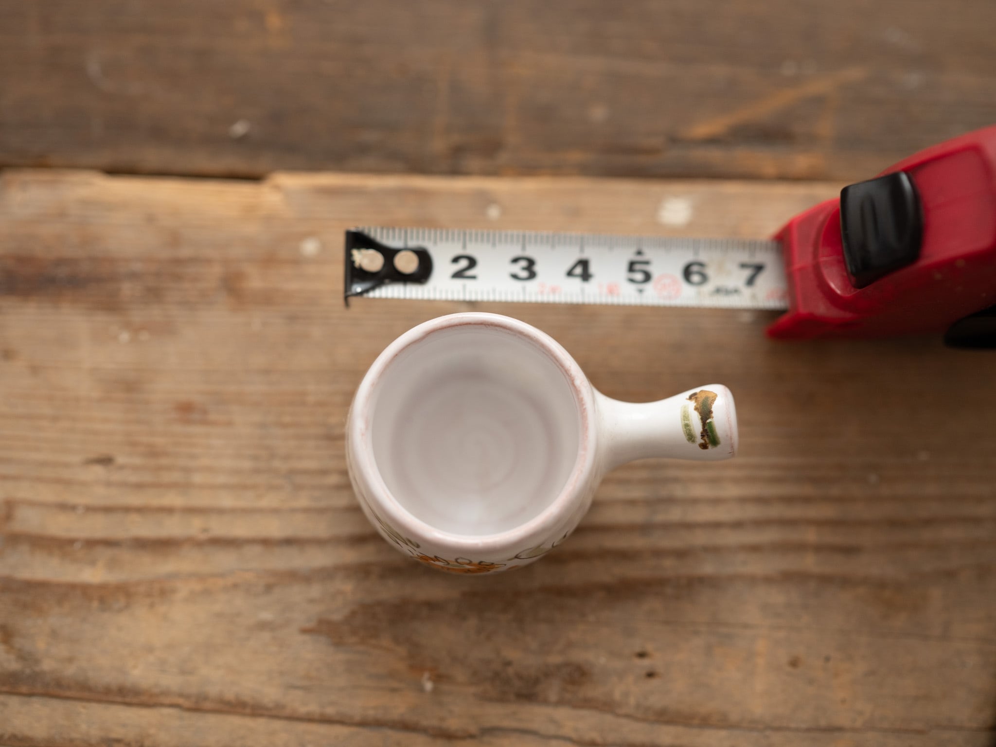 陶器の小さなクリーマー フランスアンティーク