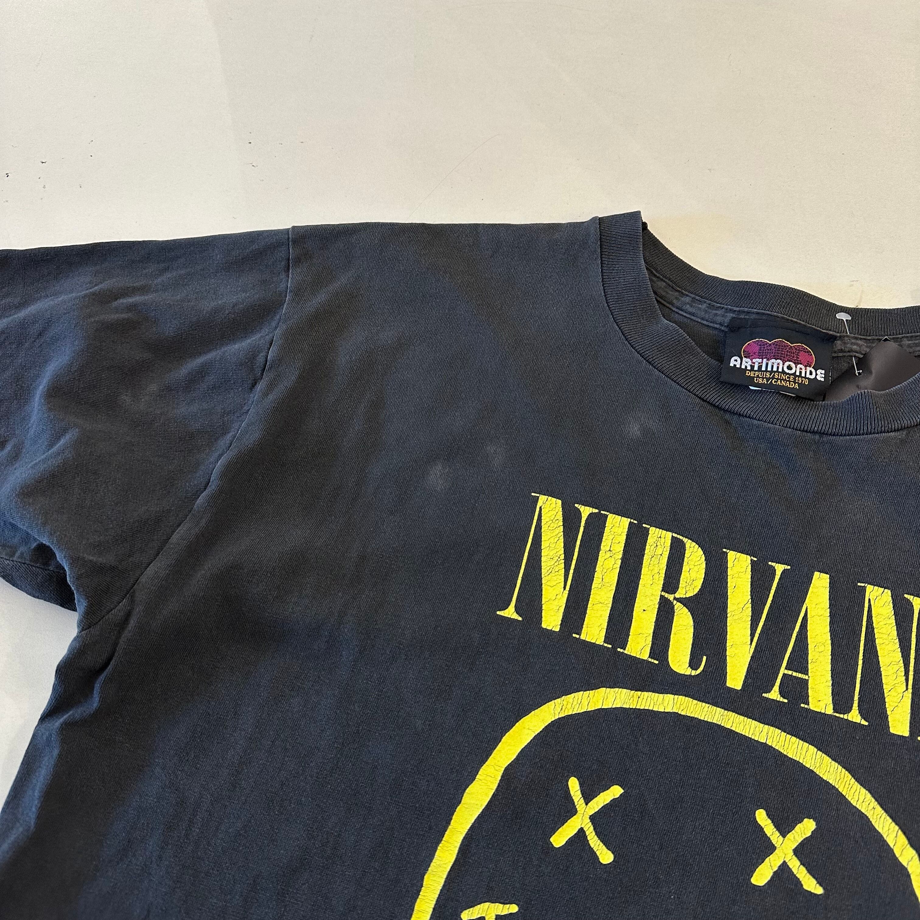 90's NIRVANA T-Shirt Smile | BerBerJin Yuhodo