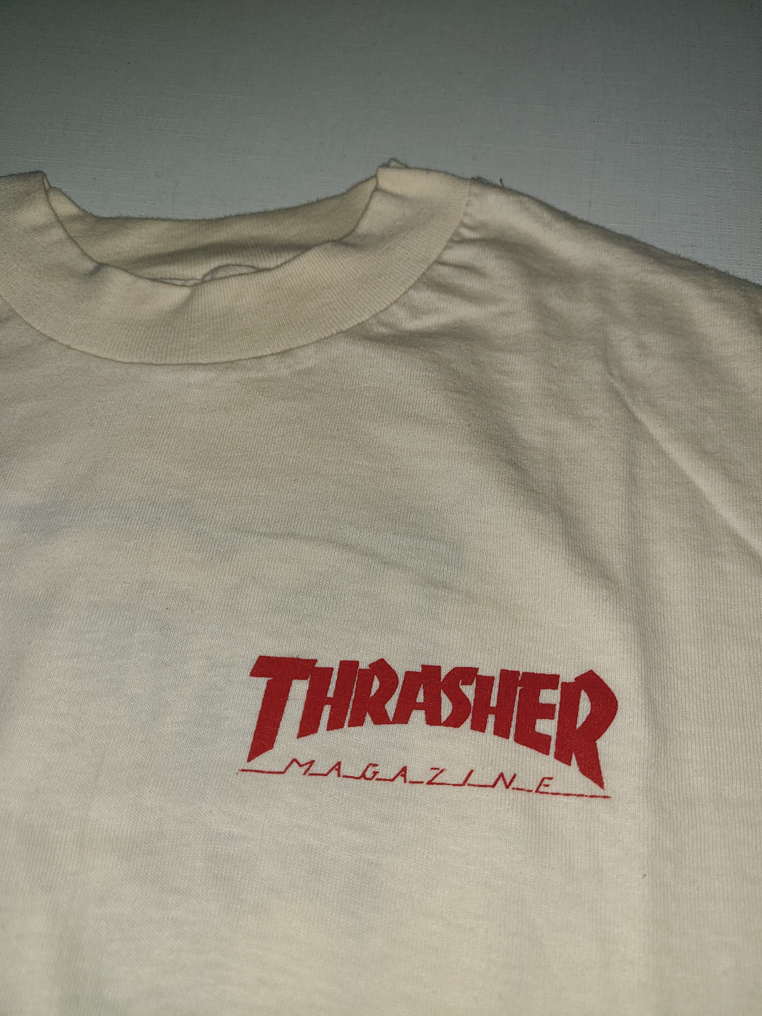 90s usa製 thrasher magazine  10周年 Tシャツ