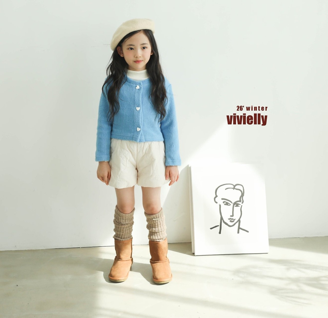 vivielly［取寄］foaming cardigan 26winter