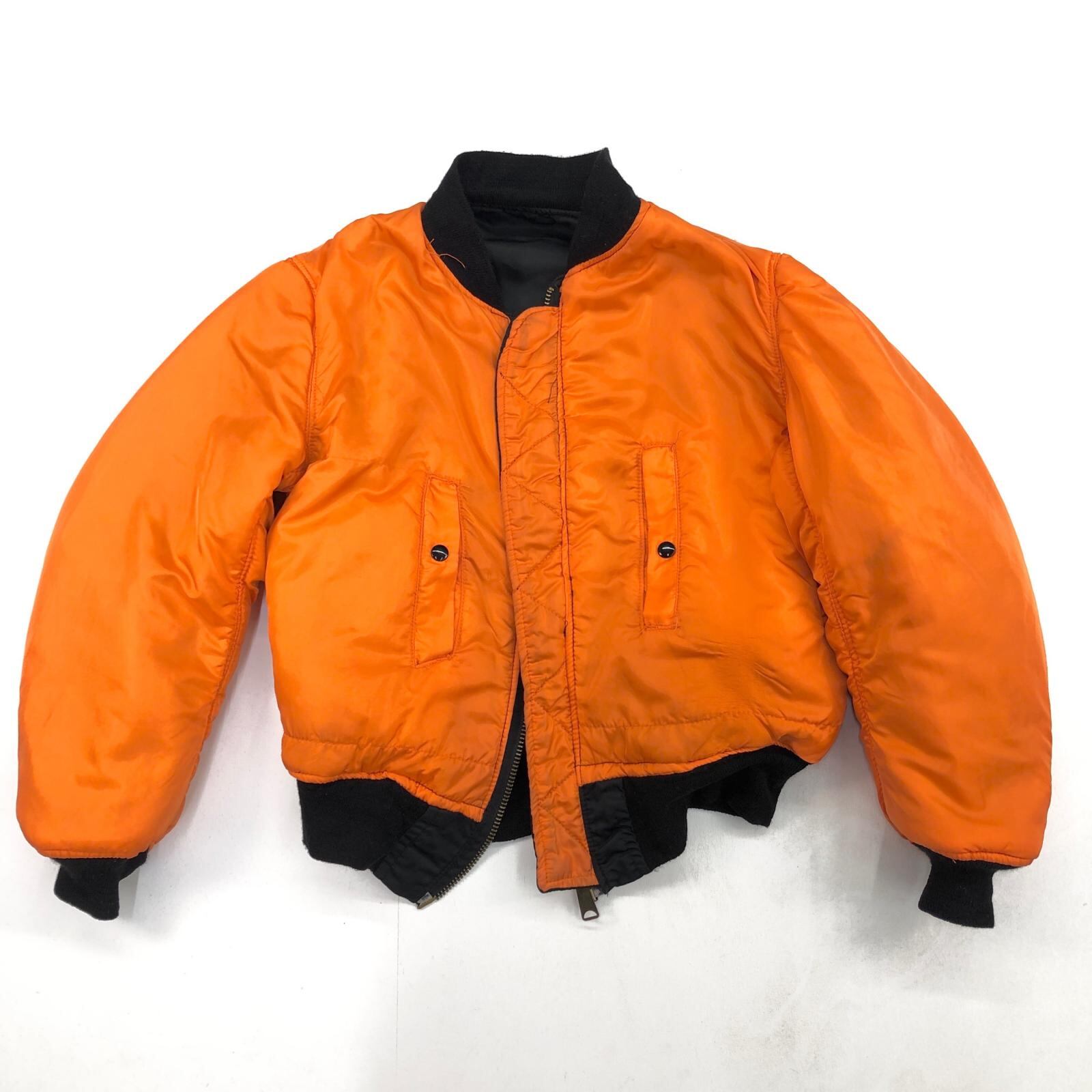ALPHA アルファ 90- 00年代 USA製 MA-1 民間品 ミリタリー フライト