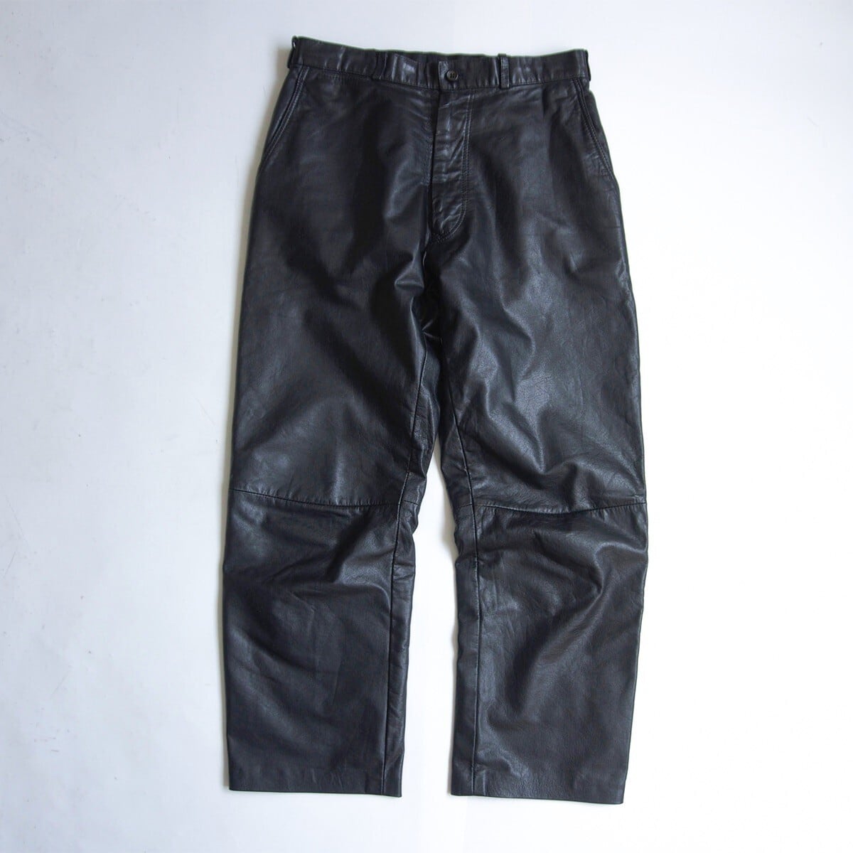 【アーカイブ】Y's for men【カウレザー パンツ】L ブラック YOHJI YAMAMOTO ワイズフォーメン 牛革 26070358 アーカイブ】Y's for men【カウレザー パンツ】L ブラック YOHJI