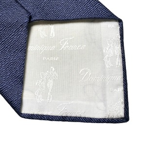 DOMINIQUE FRANCE hawk woven silk tie