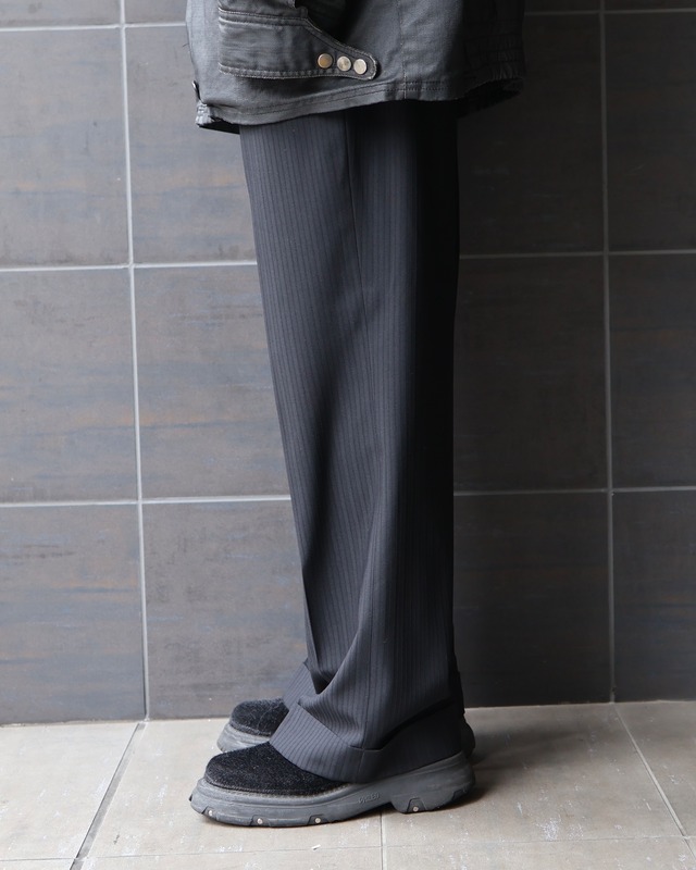 Striped design double slacks