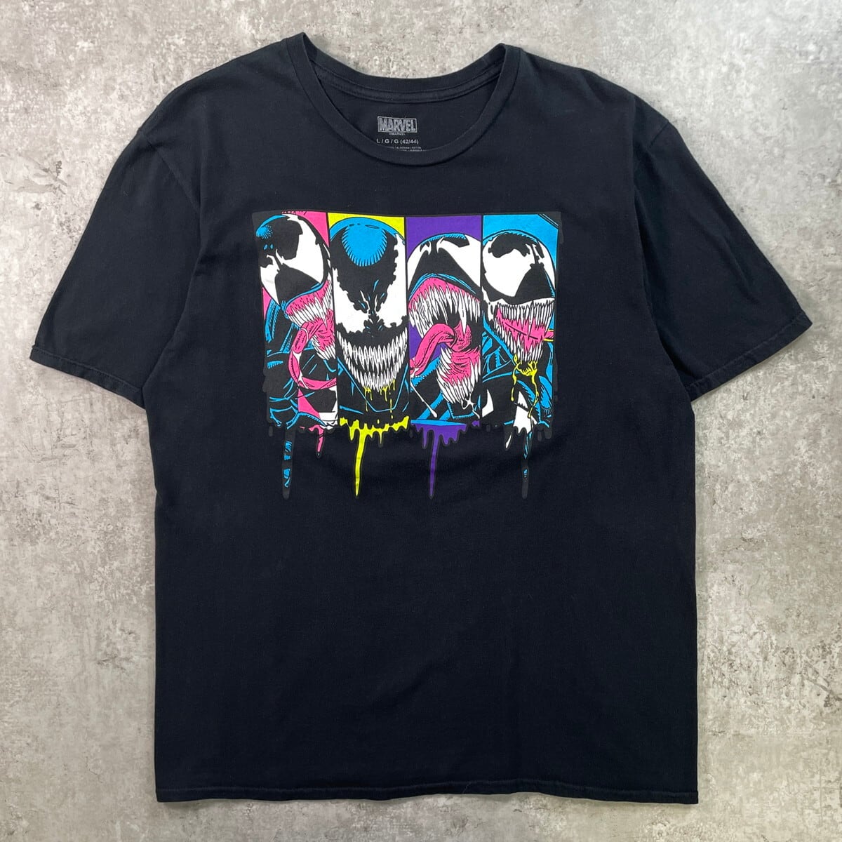 MARVEL マーベル VENOM ヴェノム キャラクタープリント Tシャツ メンズ