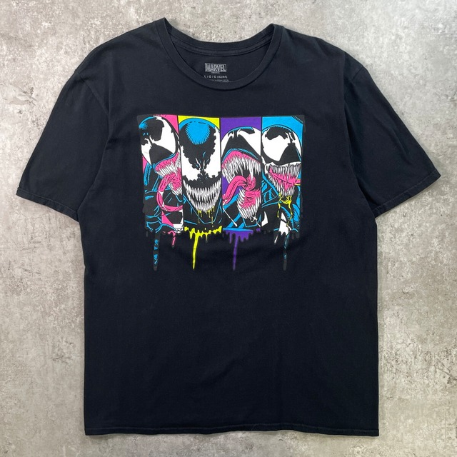 MARVEL マーベル VENOM ヴェノム キャラクタープリント Tシャツ メンズ