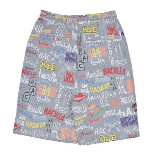 【Haculla】ALLOVER LOGO  SHORTS