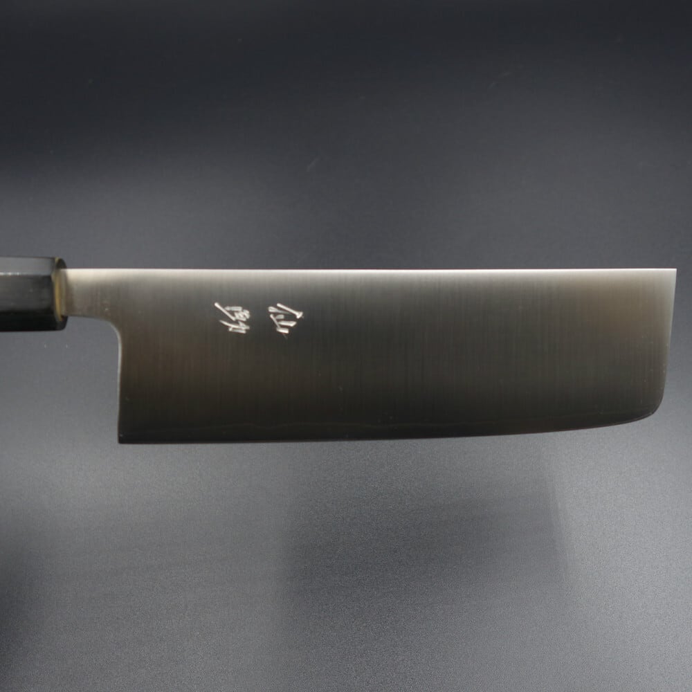 仙助 菜切 包丁 銀三鋼 165mm 水牛八角柄 ステンレス | KEIJIN｜刃物専門店