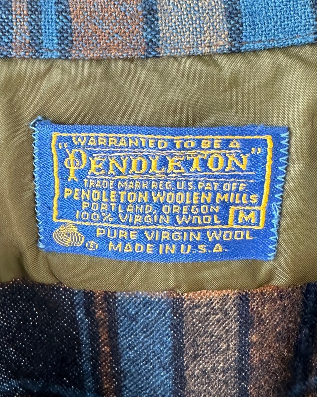 -Pendleton- Vintage 70s M Board Shirt