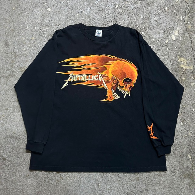 1994s METALLICA "Flame Skull " L/S T-shirt【仙台店】