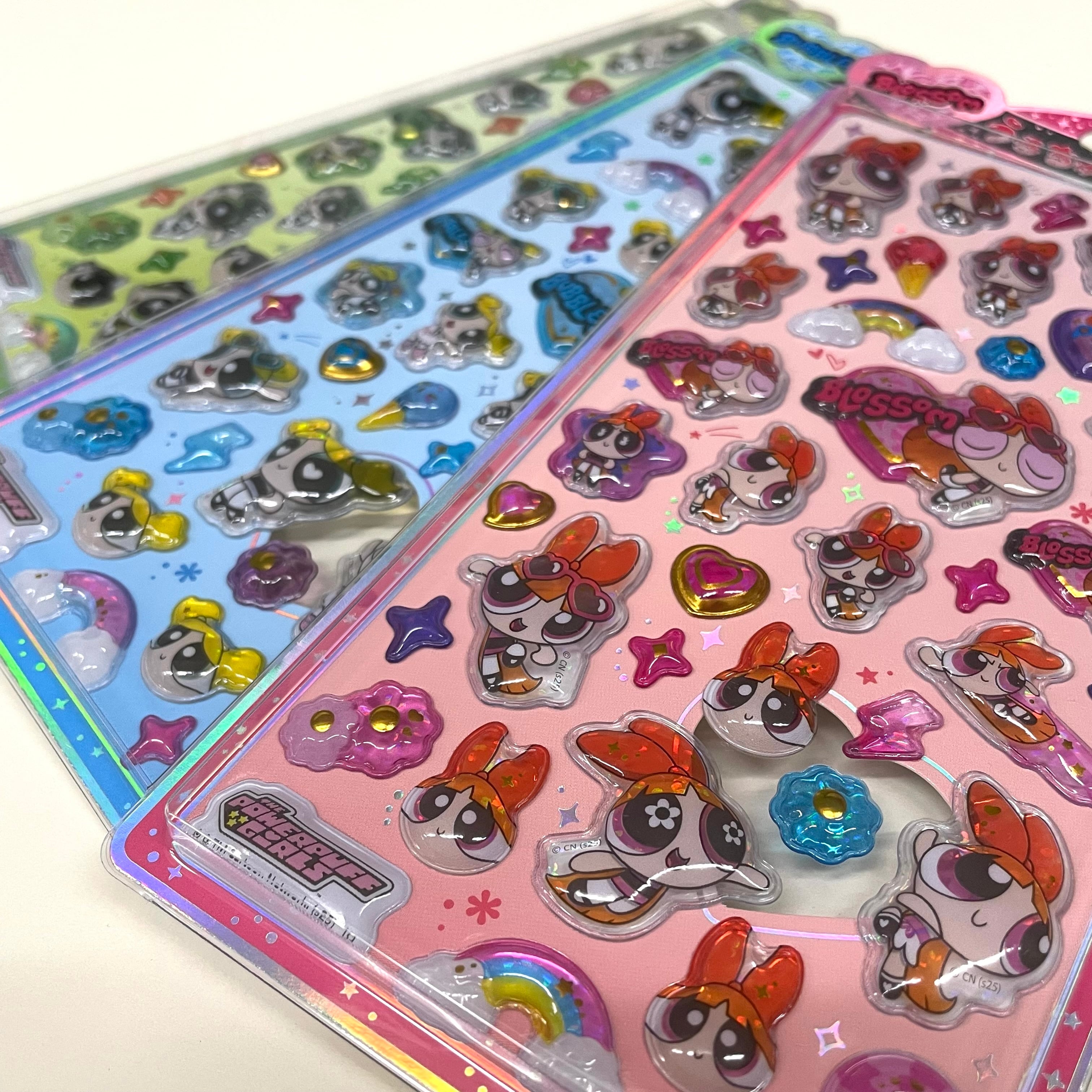 パワーパフガールズ うるちゅるポップシール 3種セット クラックス