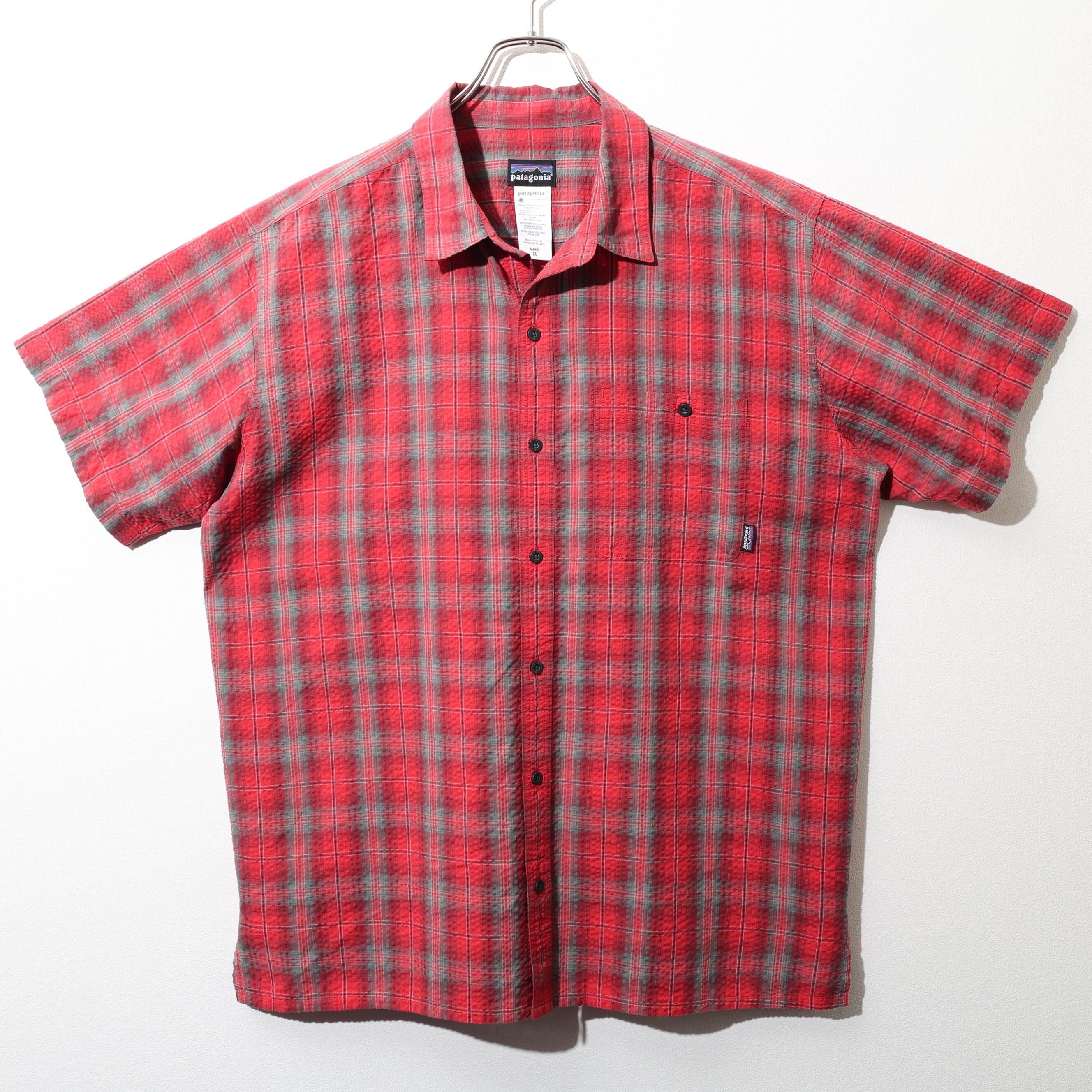 パタゴニアPatagonia オンブレネルシャツ Mint XL 12年 オンブレ Puckerware Shirt Patagonia パッカー