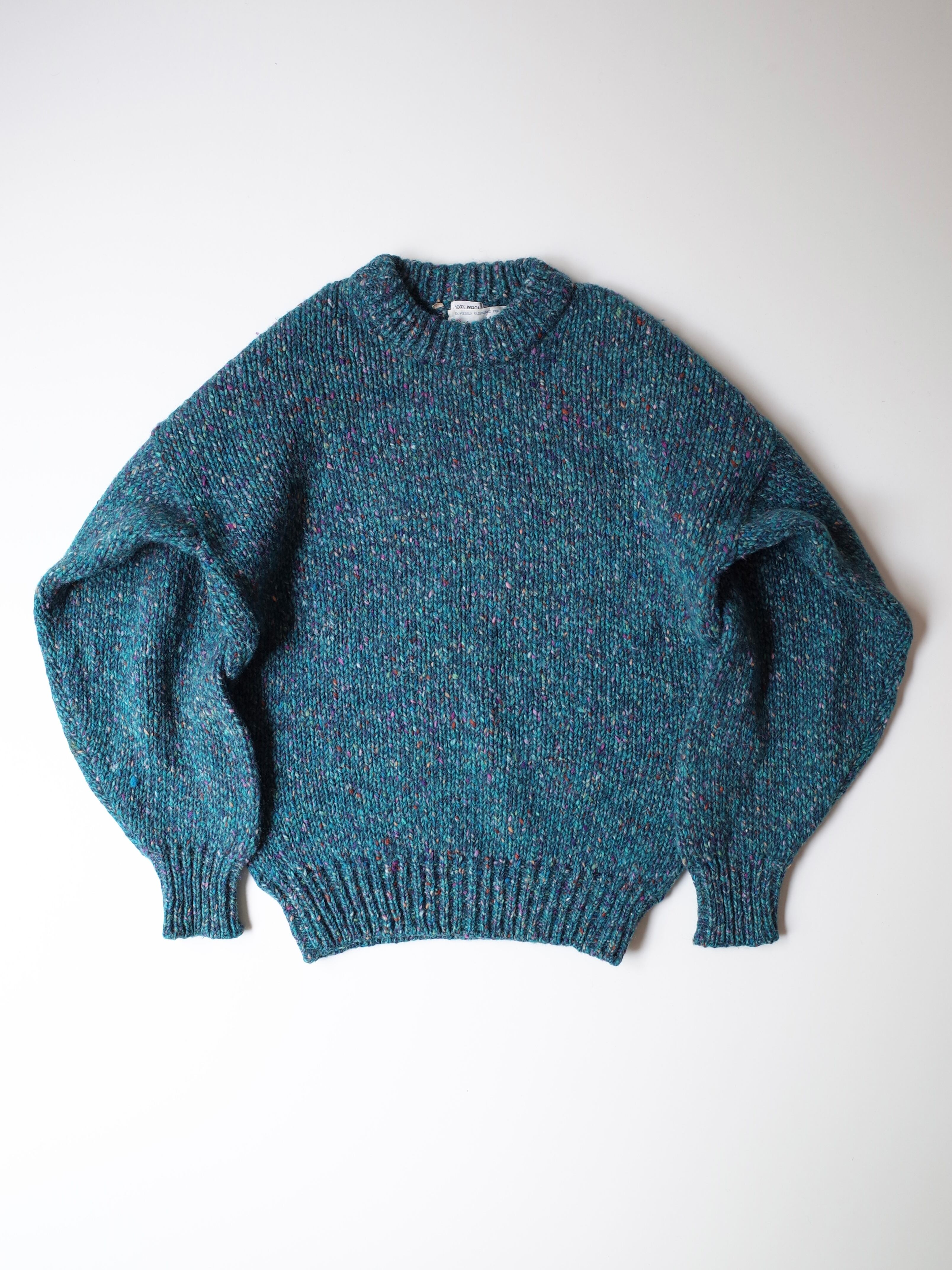 80s Ireland nep knit sweater