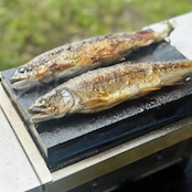 富士溶岩プレート 頂 - ITADAKI - |コンパトグリル・ 小型カセットコンロ用(ソロキャンプ・一人焼肉)※多くの方に選ばれています