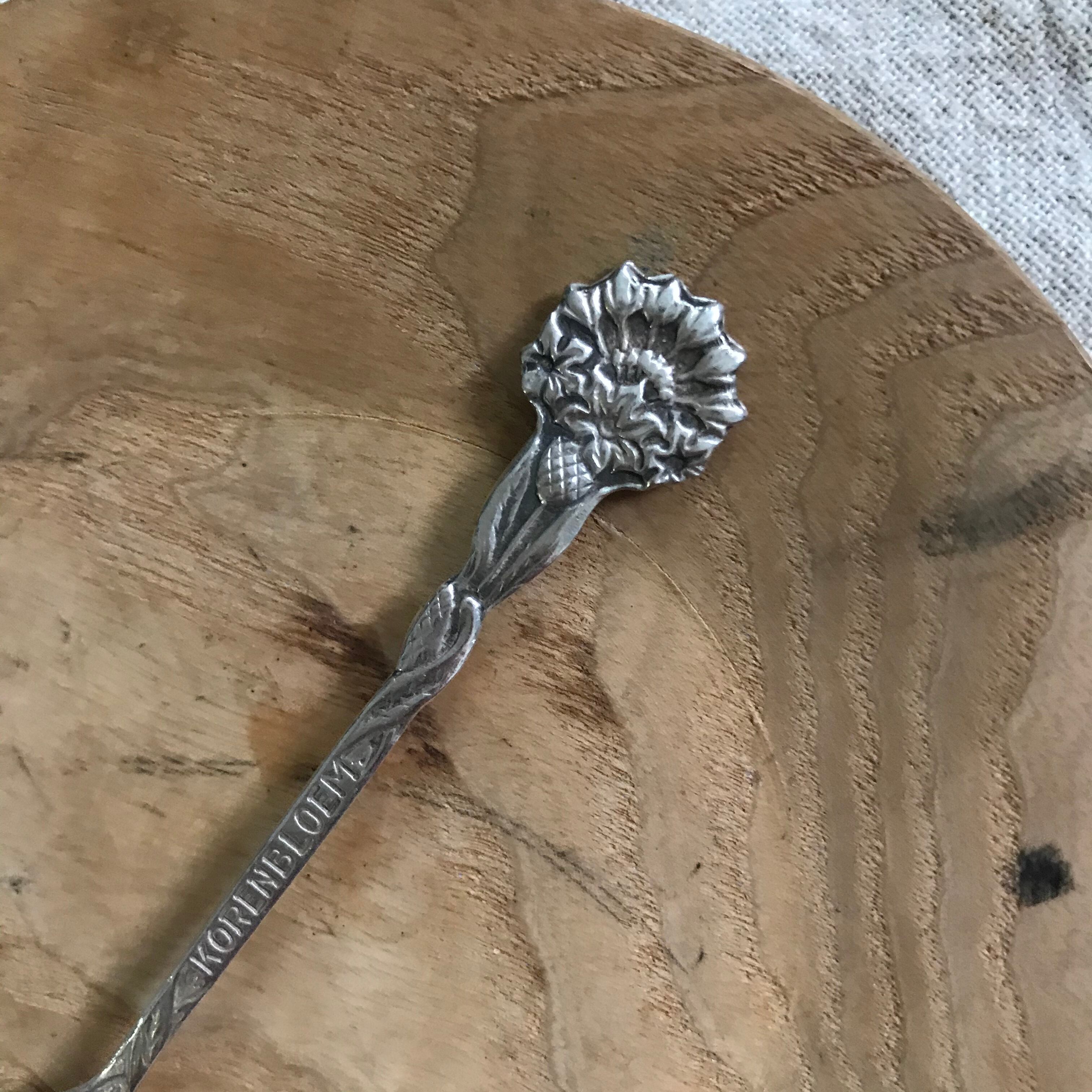 花のティースプーン5