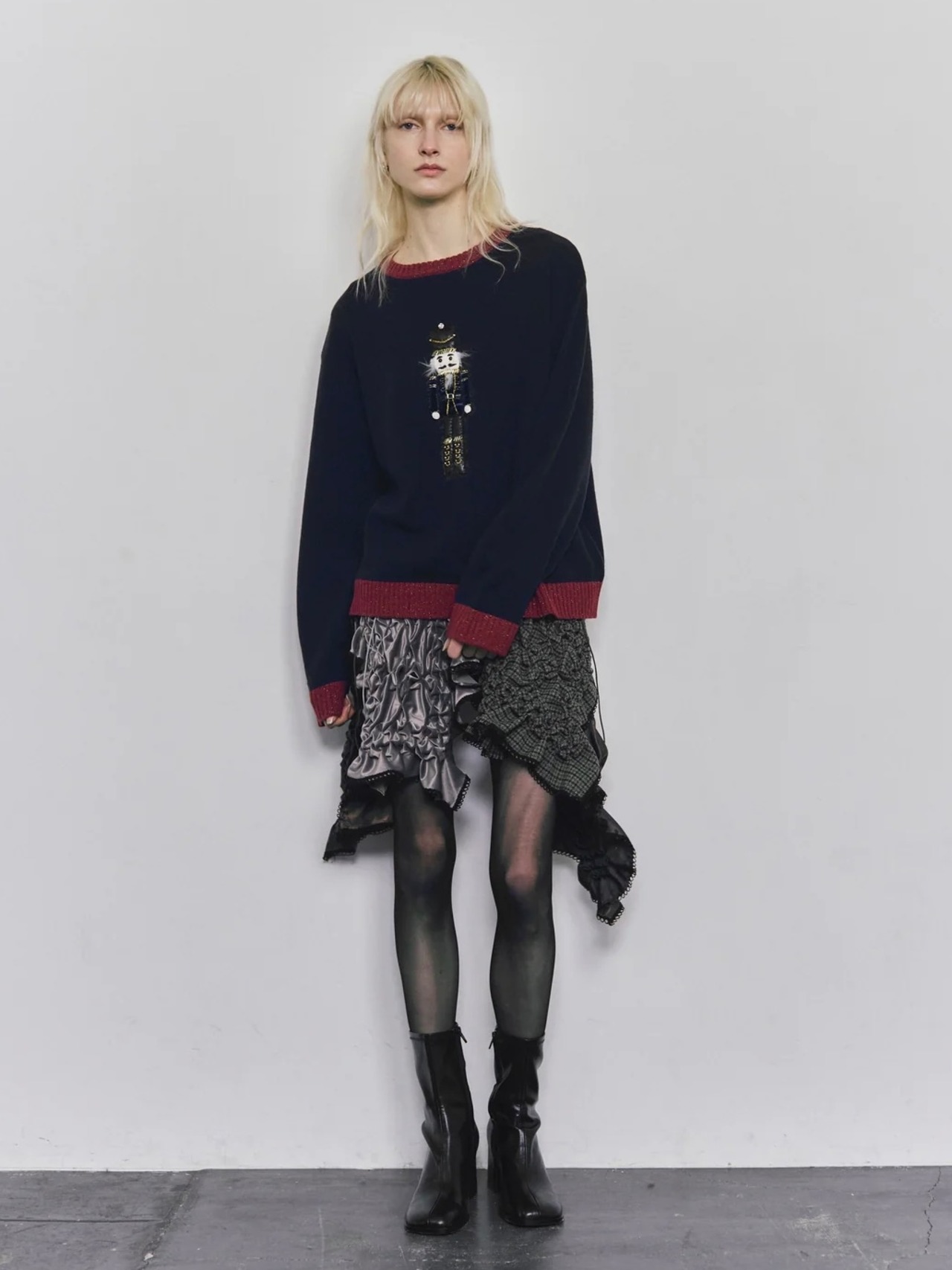 【26AW | WOMEN】Create Clair クリエイトクレイル / スカート / Patch smocking skirt　15C21-317 - 12