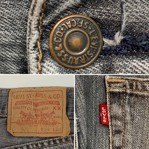 6290  Levi's リーバイス 501 ブラックデニム W34