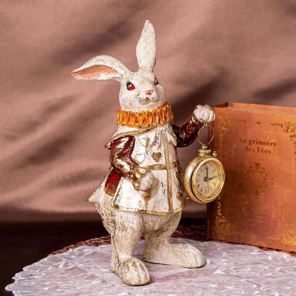 時計を持ったウサギさん（不思議の国のアリス）（10229） 一年中クリスマスのお店R-dott.〔アールドット〕