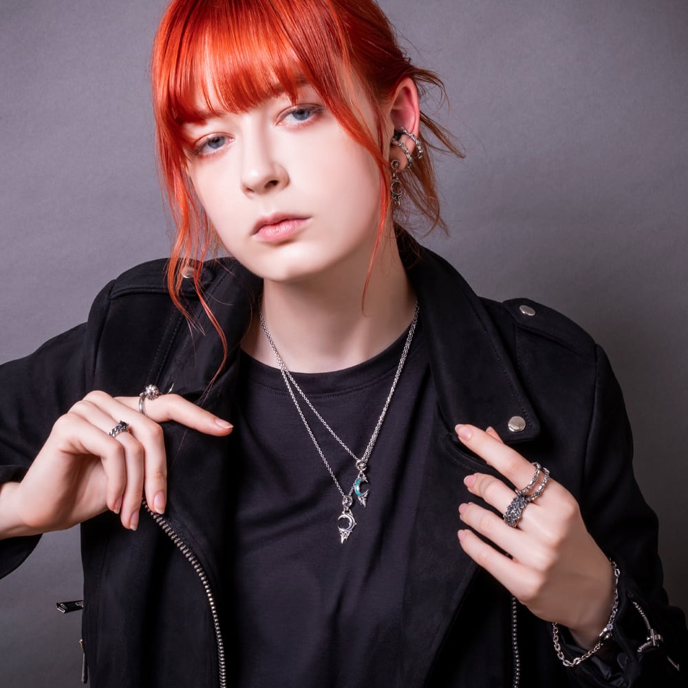 アクセサリー mood. MARIHA(マリハ) Zodiac Moon ネックレス Virgo (乙女座) SV925