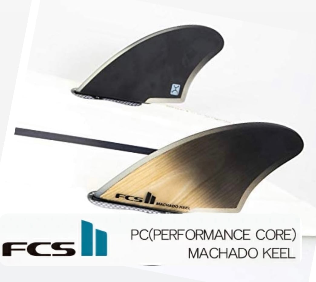 FCS2フィン XL MACHADO KEEL PC TWIN RETAIL