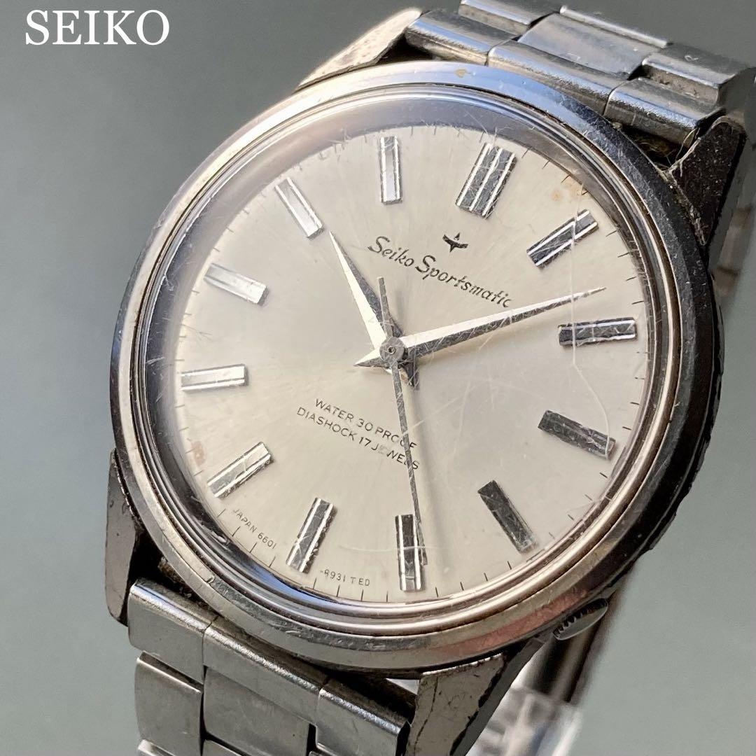 時計415【美品】SEIKO セイコースポーツマチック　メンズ腕時計　自動巻き