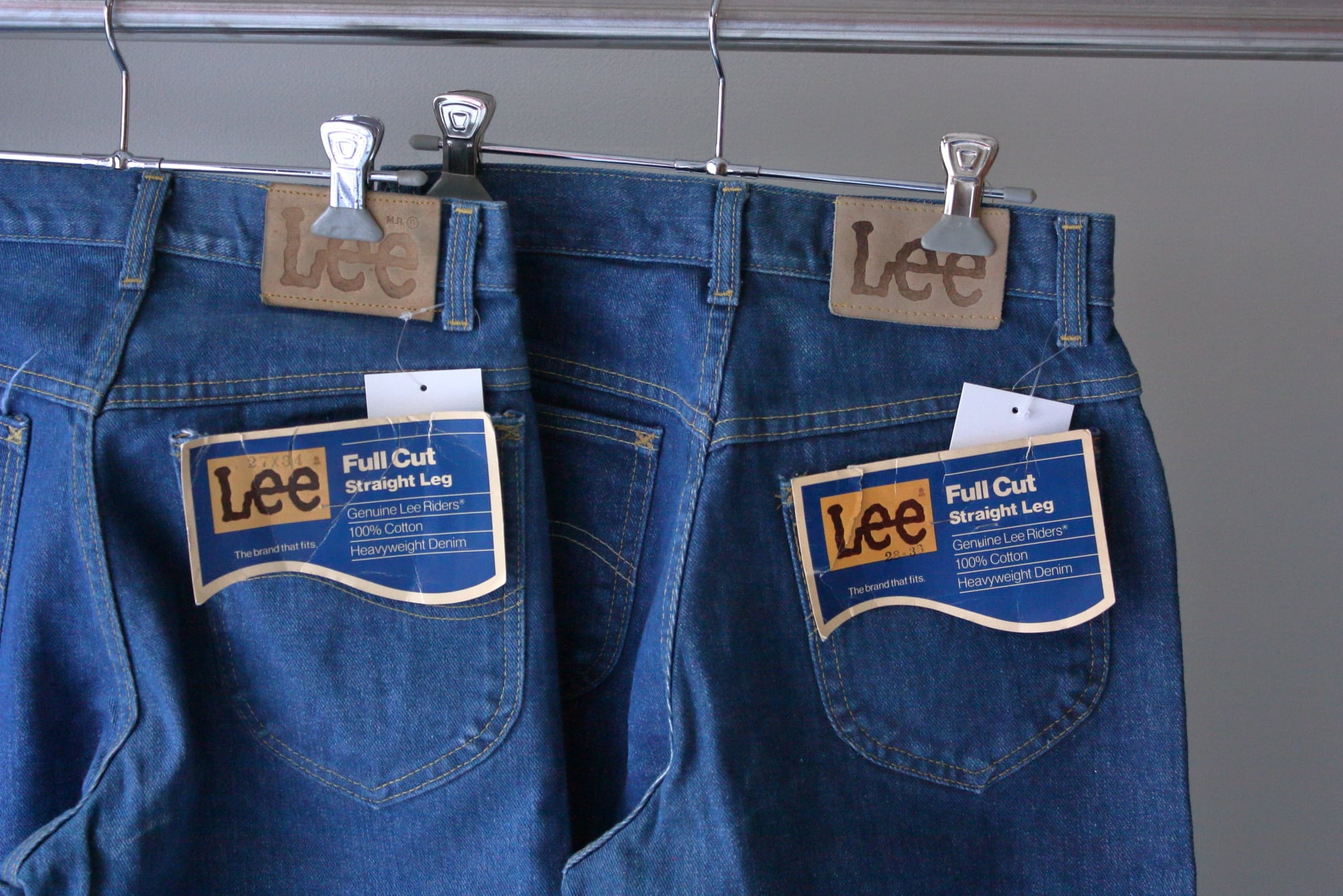 80s Lee 200 Straight Leg Denim Deadstock | Swallow Equipments