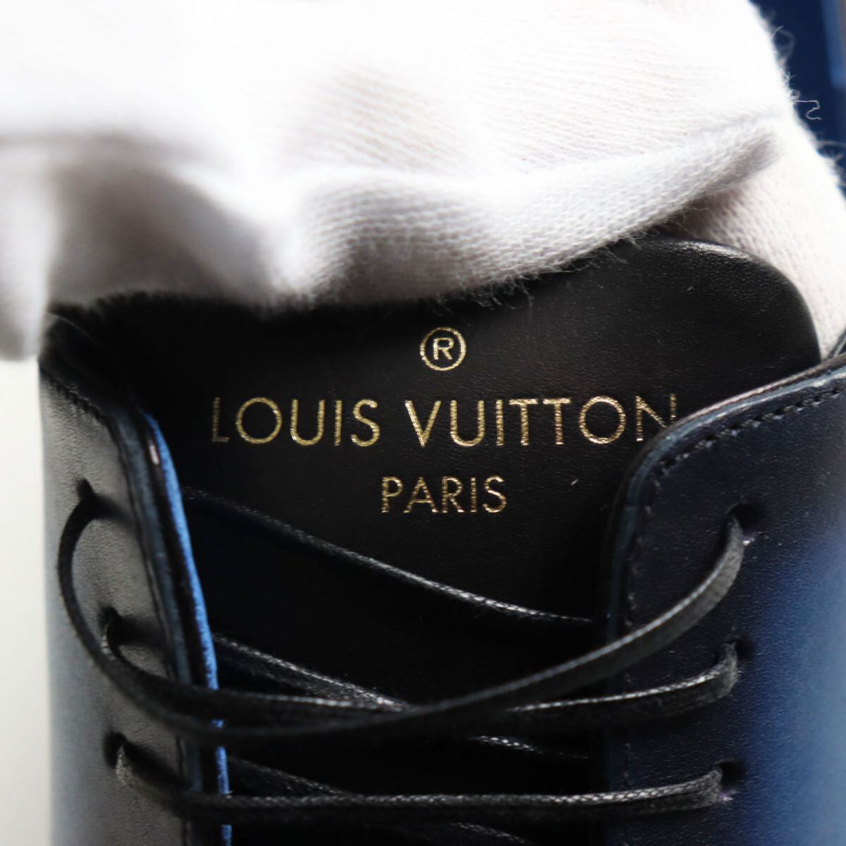 極美品○LOUIS VUITTON ルイヴィトン ゴンクールライン プレーントゥ