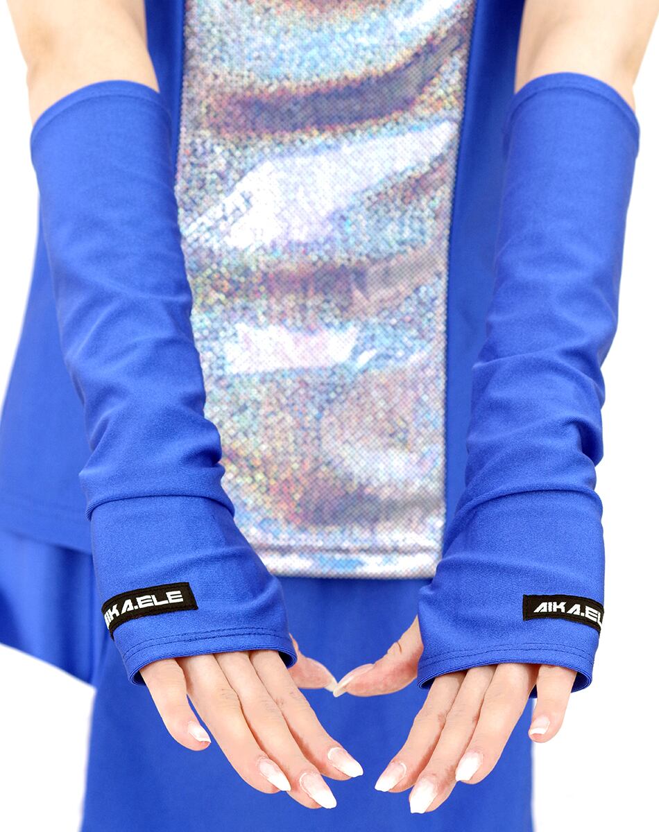 Short Arm warmers【BLUE】 /AIKA ELECTRONICS