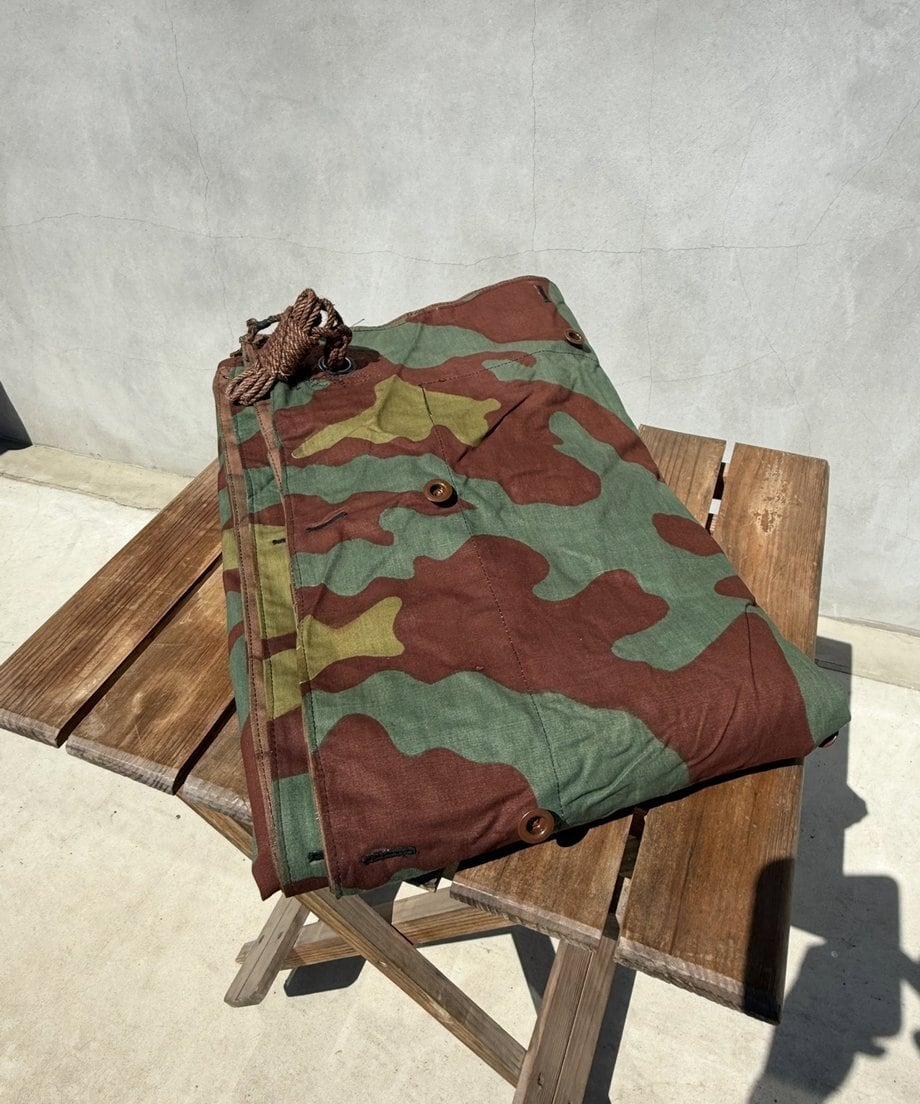 イタリア軍幕　M29サンマルコ迷彩　2枚組 貴重イタリア軍幕 M29 サンマルコ迷彩 1枚バラ売り | ヴィンテージ