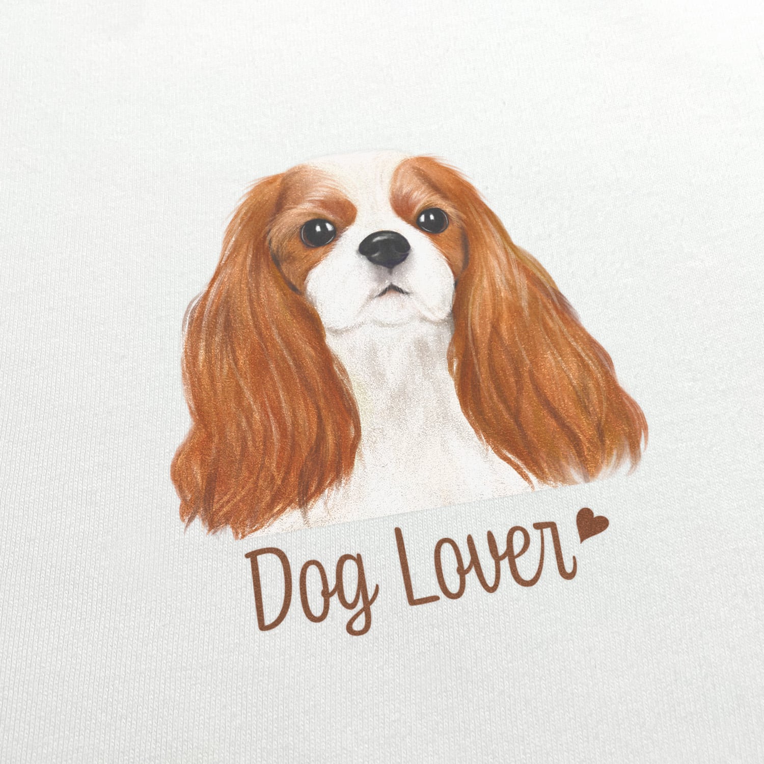 キャバリア 水彩画風 毛色4色 】 Tシャツ おしゃれ かわいい 犬 ペット