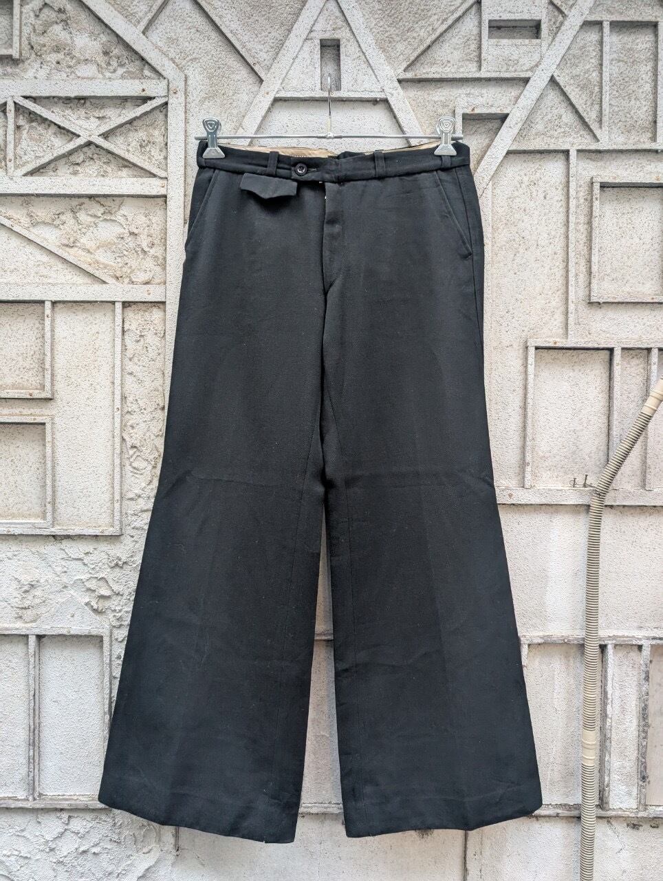 "UNKNOWN" wide flare slacks