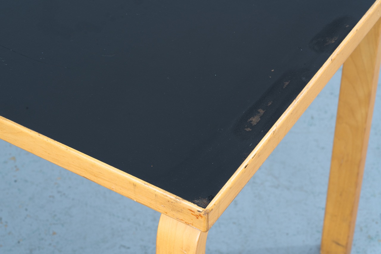 Alvar Aalto | Table Black Linoleum