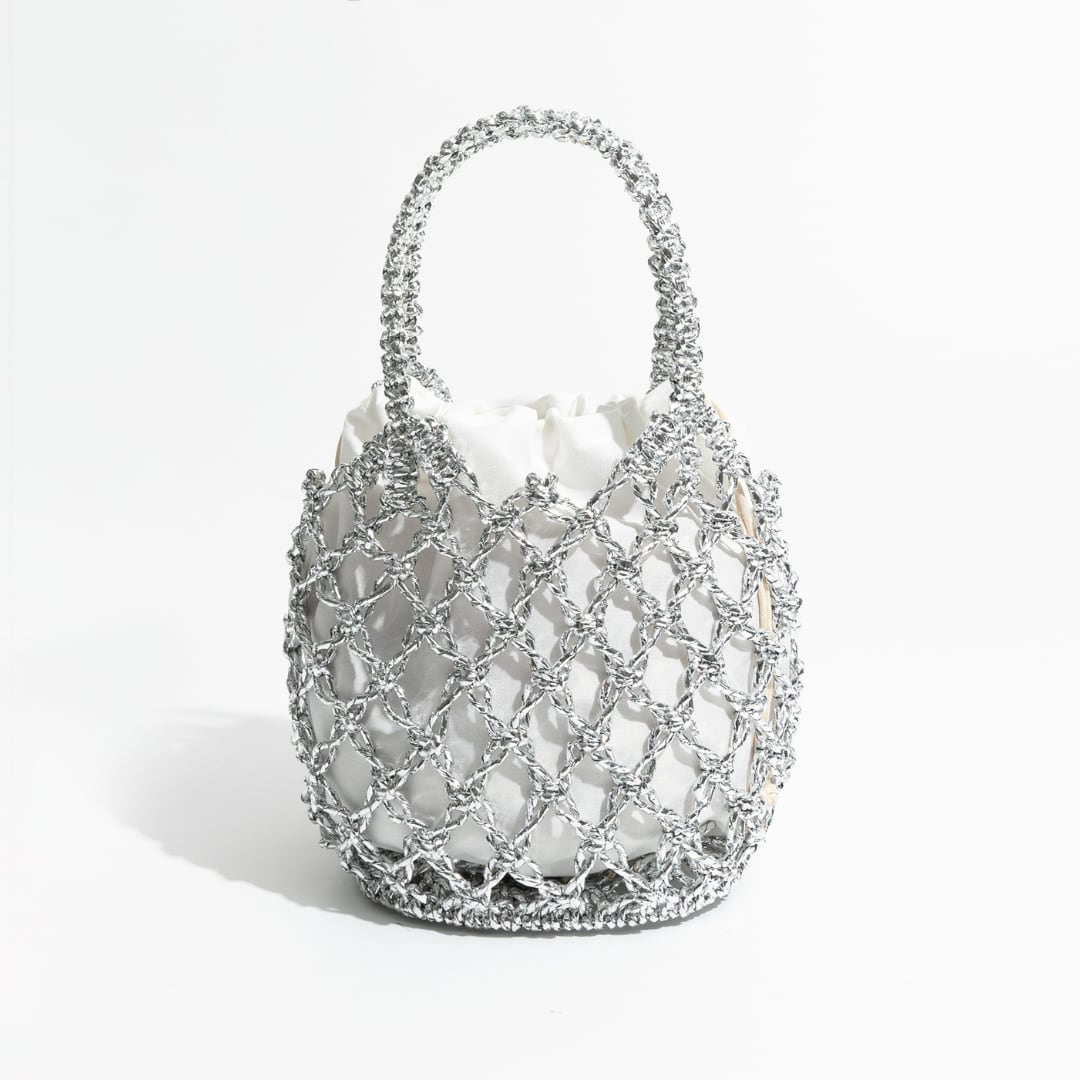 keba keba hand knit handbag