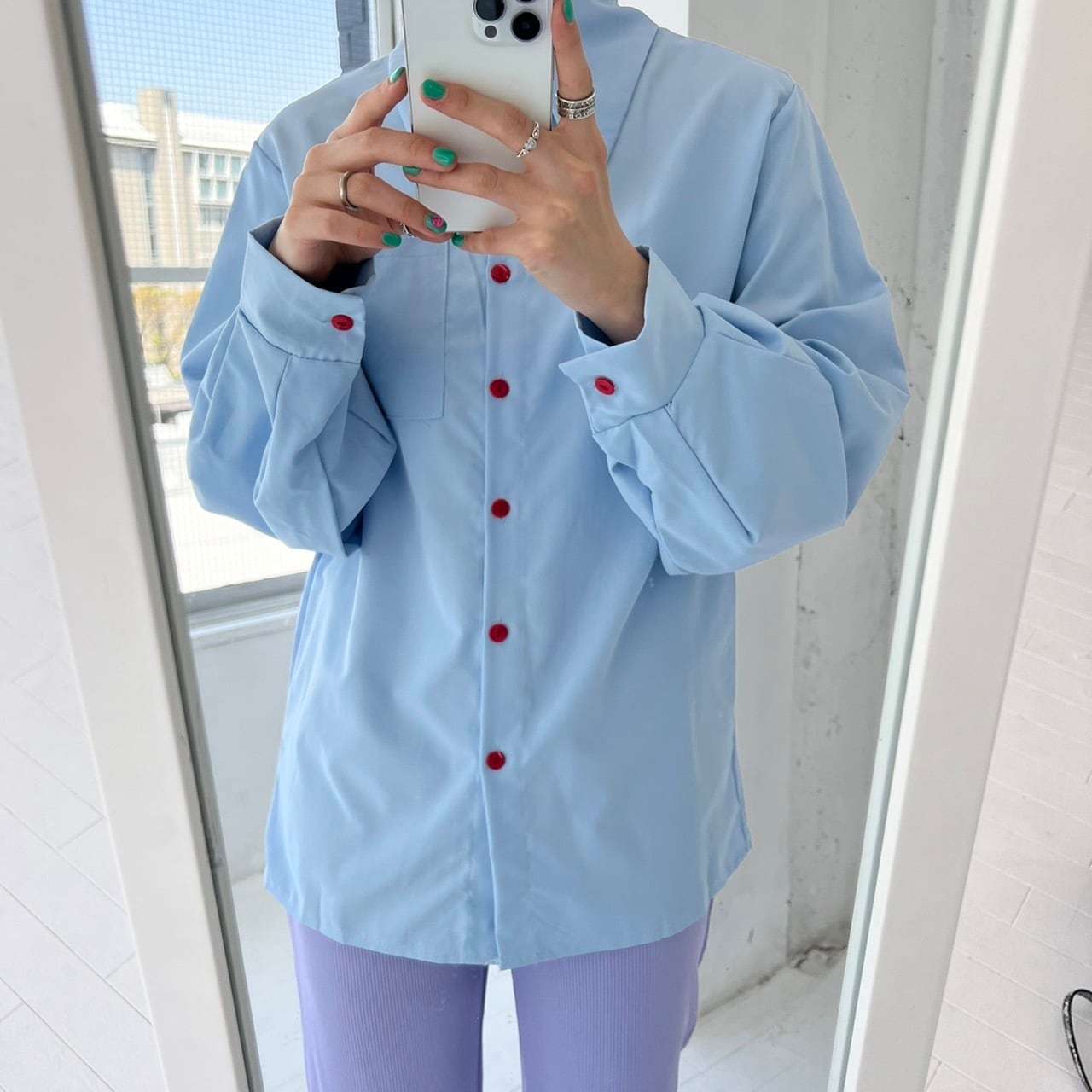 bi-color shirt_SSLN01135