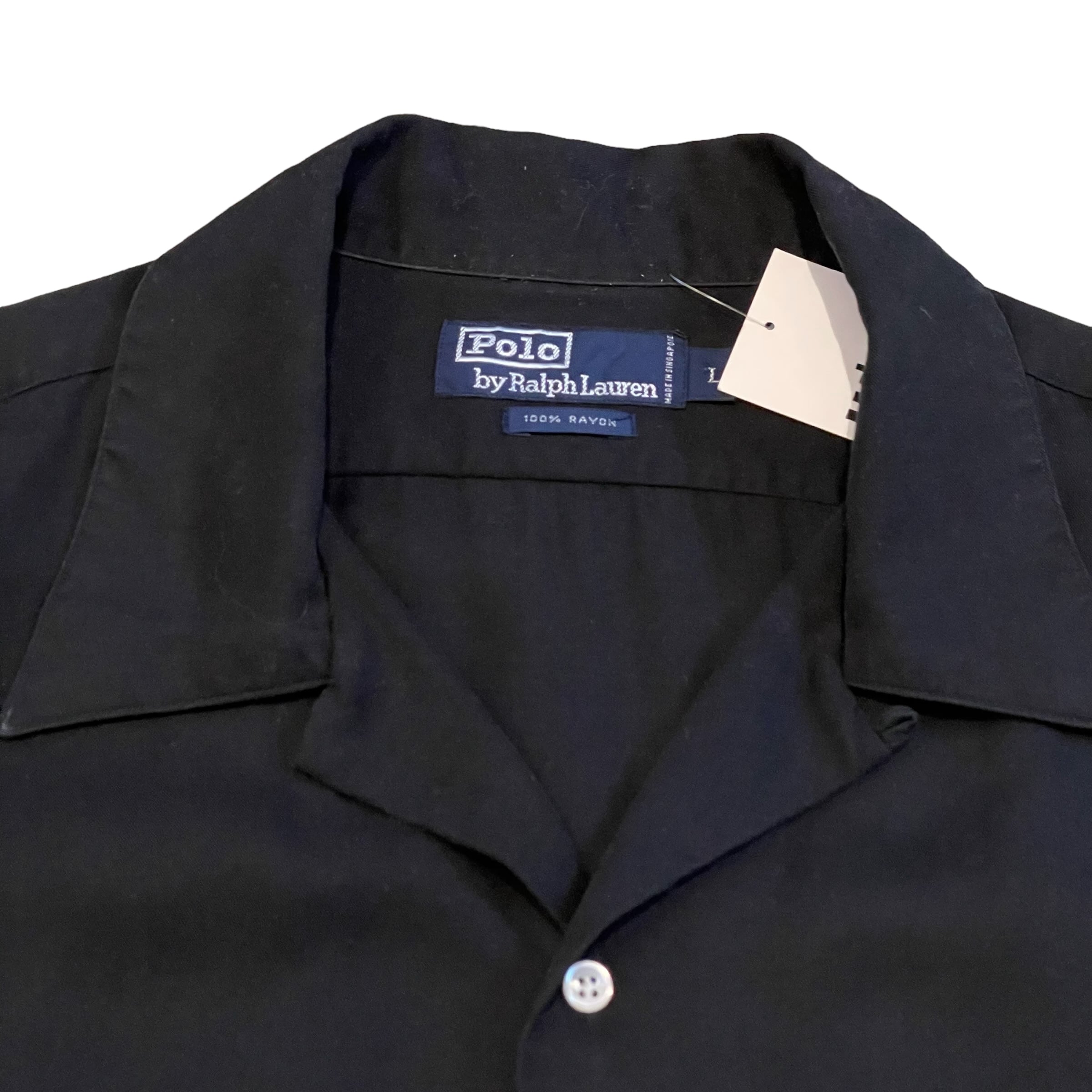 90s POLO Ralph Lauren rayon shirt 