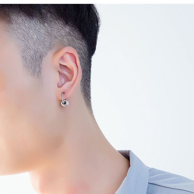 A&G フープピアス フープピアス メンズ レディース 金属アレルギー対応 ステンレス
