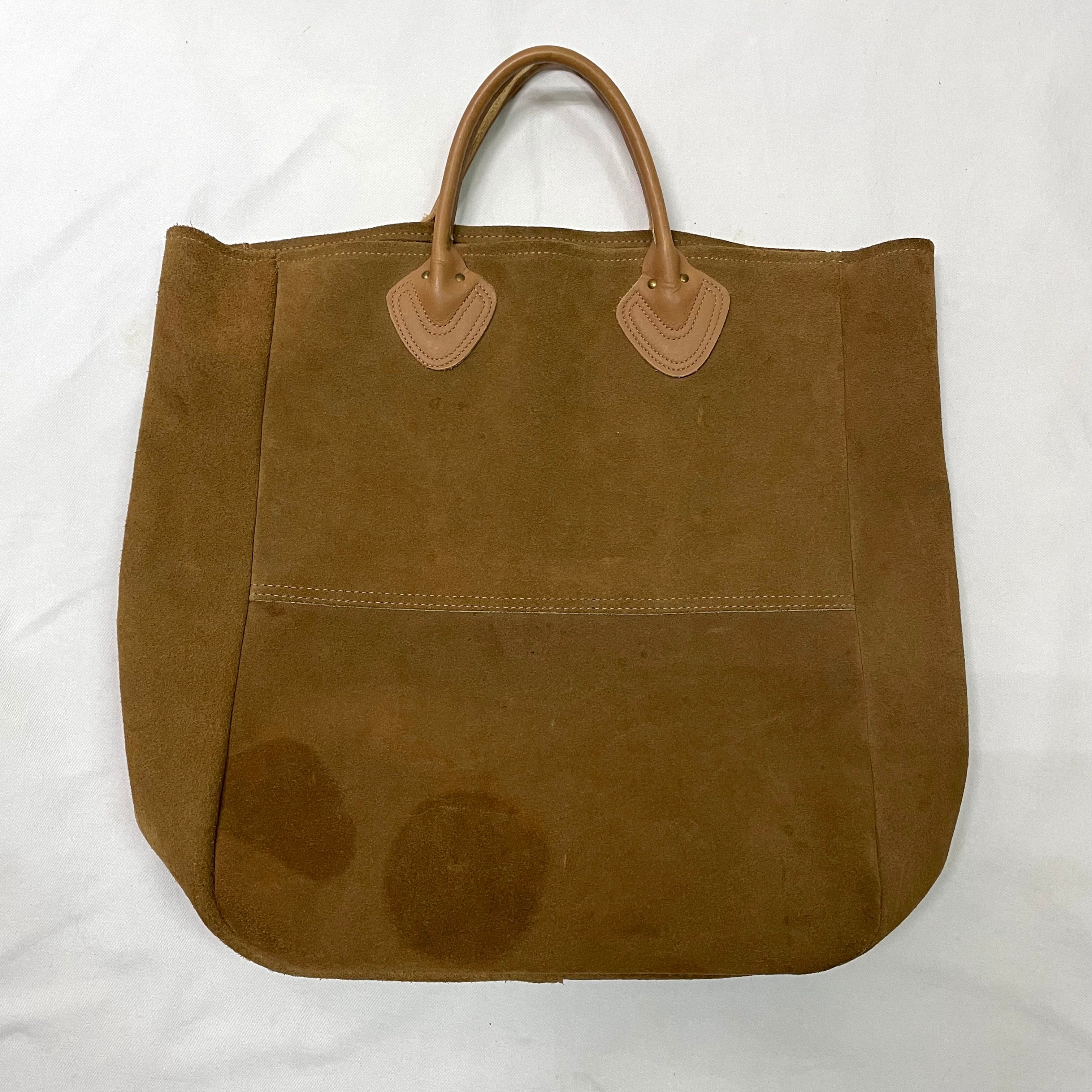 1990's L.L.Bean Suede Leather TOTE BAG エルエルビーンレザー 1990's L.L.Bean Suede Leather TOTE BAG エルエルビーンレザー