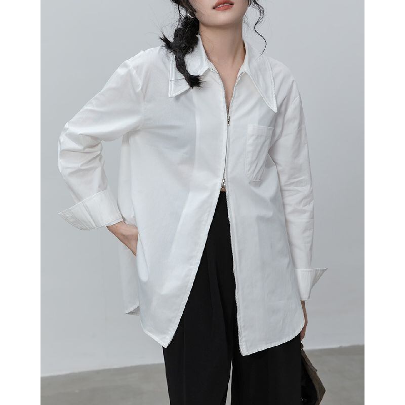 double zip military shirt 101182