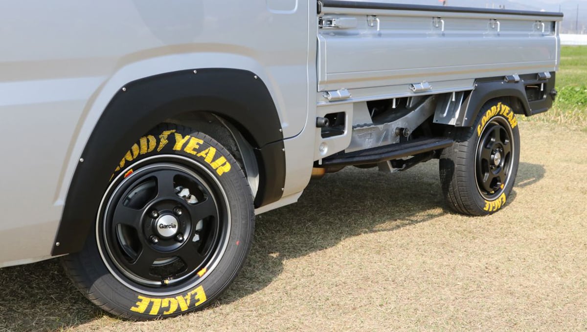 フェンダーエクステンションハイゼットトラックオーバーフェンダー