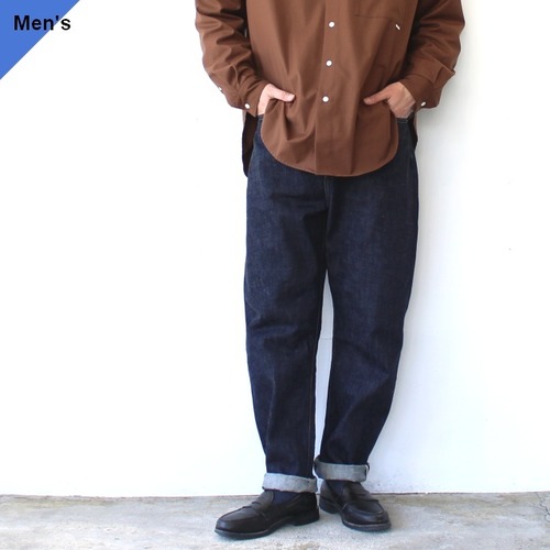 【再入荷】Orgueil 14oz本藍デニムテーパードトラウザー / Tailor Jeans Regular Tapered OR-103　（ONE WASH）
