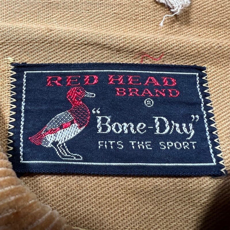 60's RED HEAD レッドヘッド キャンバスハンティングジャケット Bass