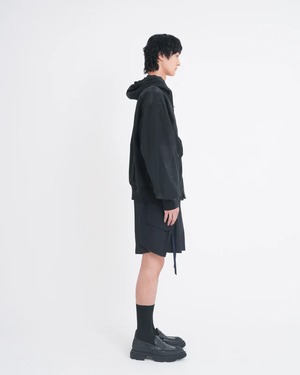 【26SS】Tamme タム / パーカー 長袖 /CWU-45P PARKA BLACK