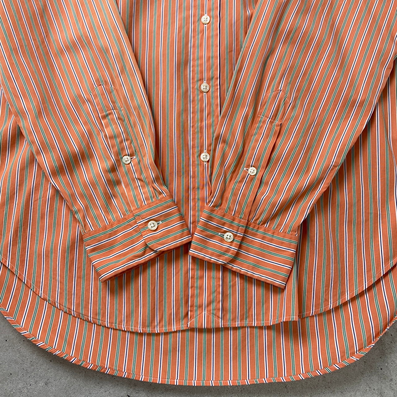 Ralph Lauren ラルフローレン 長袖 マルチストライプシャツ CLASSIC 