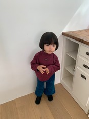 ペッパー / PEPPER / ミツバチボーダータートル / 韓国子供服 / キッズ / 26winter〖取寄〗*XS~XL*