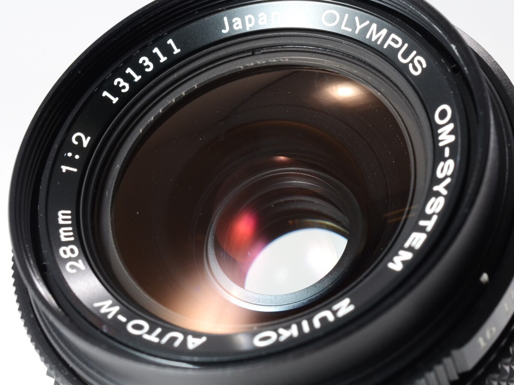 中古】OLYMPUS OM ZUIKO AUTO-W 28mm F2 オリンパス (23594