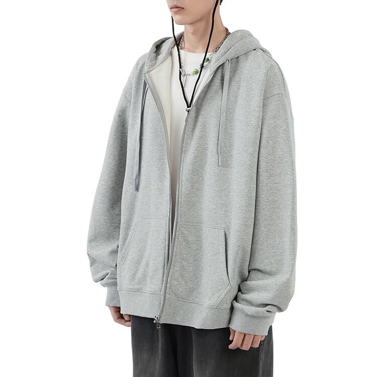 ★LOOSE SIMPLE HOODIE　　　A0565